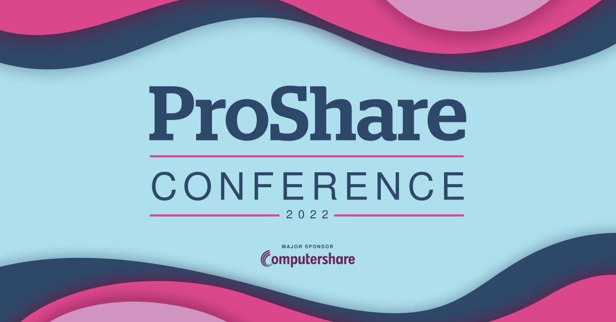 ProShare annual conference 29th September 2022